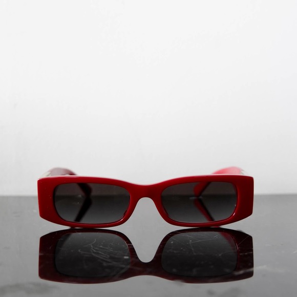 VALENTINO Narrow Rectangular Sunglasses - Picture 1 of 6